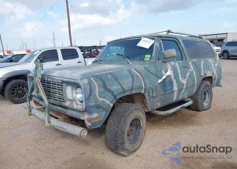1978 Dodge Ramcharger z USA, uszkodzony, nr VIN A10BJ8S206767